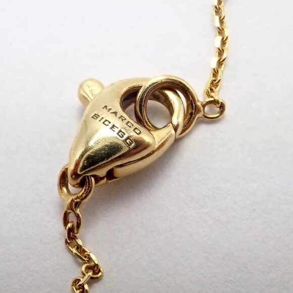 Authentic! Marco Bicego 18k Yellow Gold Multicolor Stones Paradise Necklace - Picture 4 of 8